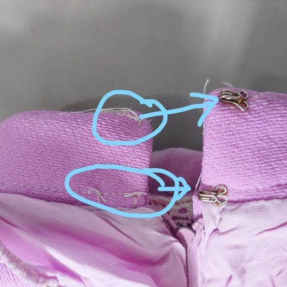 1960s Vintage  Hippie Peasant Lace-up dress - Picture 14 of 16